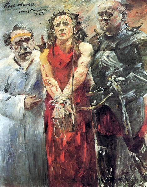 Ecce homo, Lovis Corinth